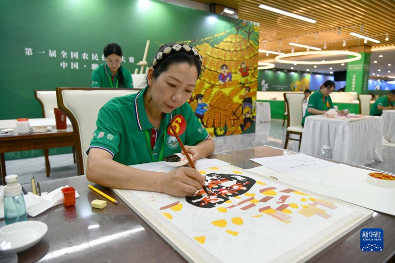 Pertandingan Kemahiran Tani Kebangsaan Pertama Berlangsung di Liaocheng